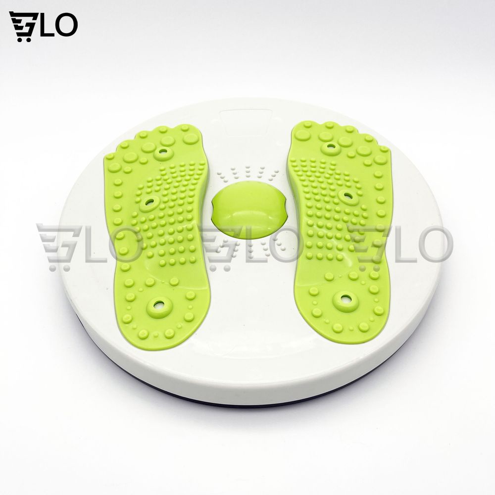 Đĩa Xoay Eo Tập Thể Dục 360 Độ Giúp Giảm Mỡ Bụng, Eo Thon, Cơ Bụng Săn Chắc, Bàn Xoay Eo Nhựa Cứng Siêu Bền