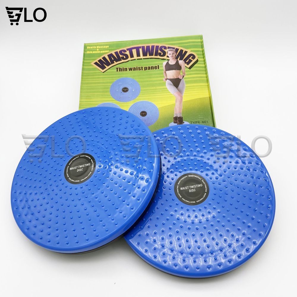 Đĩa Xoay Eo Tập Thể Dục 360 Độ Giúp Giảm Mỡ Bụng, Eo Thon, Cơ Bụng Săn Chắc, Bàn Xoay Eo Nhựa Cứng Siêu Bền