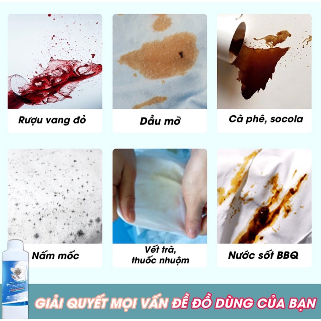 Bột Tẩy Vết Bẩn Đa Năng Oxi Clean Ximo Home, Tẩy Vết Bẩn, Nấm Mốc, Ố Vàng, Khử Khuẩn An Toàn 350g