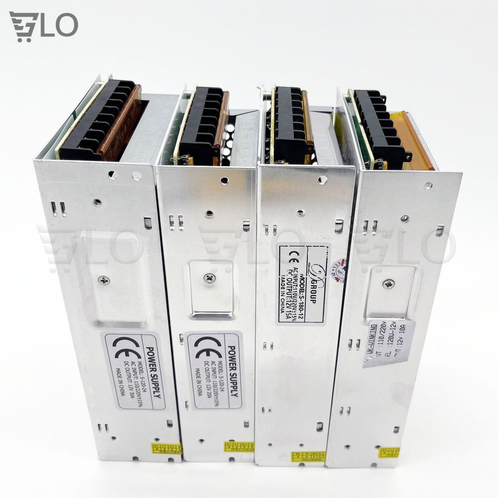 Nguồn Tổng Tổ Ong 12V/24V 10A-15A-20A-30A Chuyên Dùng Cho Đèn Led, Camera Giám Sát