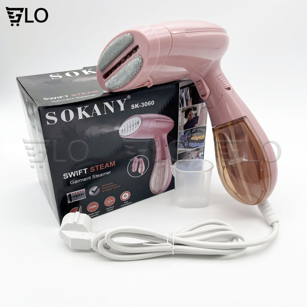 Bàn Ủi Hơi Nước Cầm Tay Sokany 3060 Chính Hãng, Bàn Là Gấp Gọn Du Lịch Tiện Lợi