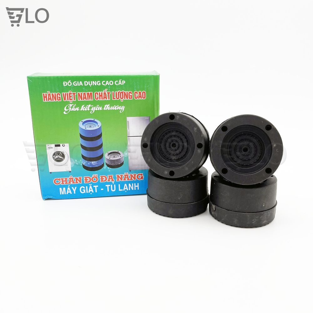 Bộ 4 Cái Chân Đế Đỡ Máy Giặt, Tủ Lạnh Chống Rung, Ồn Đa Năng