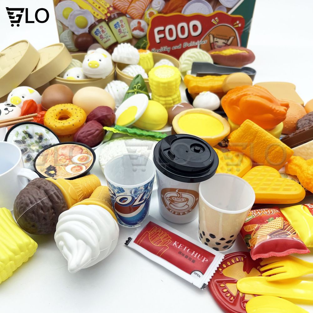 Bộ Đồ Chơi Nấu Ăn 88 Món Đầy Đủ Chi Tiết Thoả Sức Chế Biến Cho Các Đầu Bếp Tương Lai
