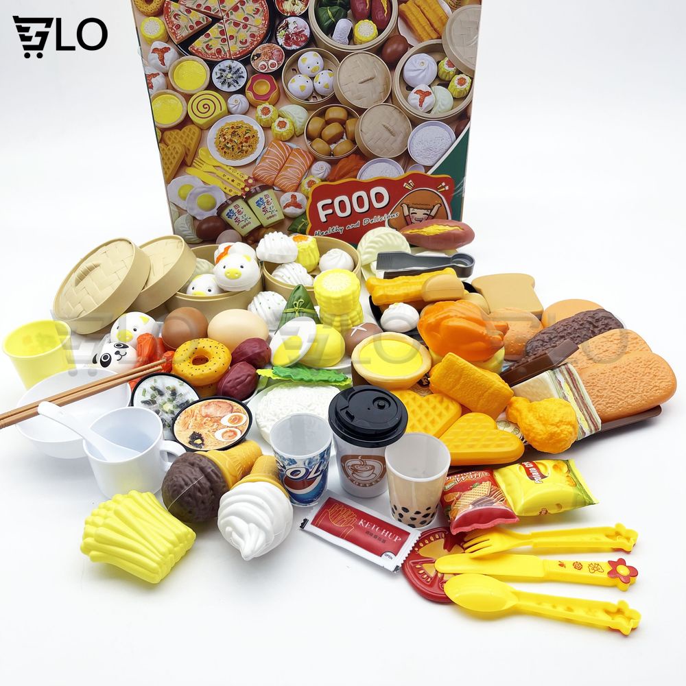 Bộ Đồ Chơi Nấu Ăn 88 Món Đầy Đủ Chi Tiết Thoả Sức Chế Biến Cho Các Đầu Bếp Tương Lai