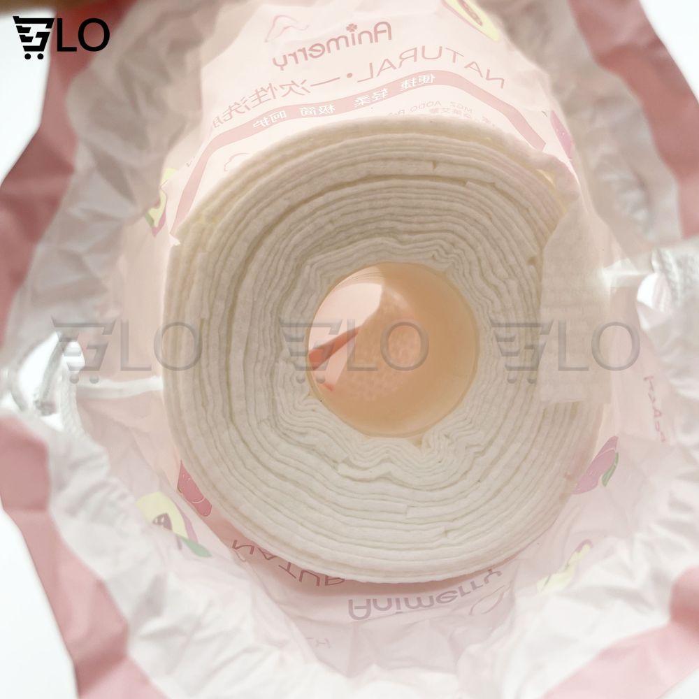 Khăn Lau Mặt Khô Cotton Animerry Dùng 1 Lần