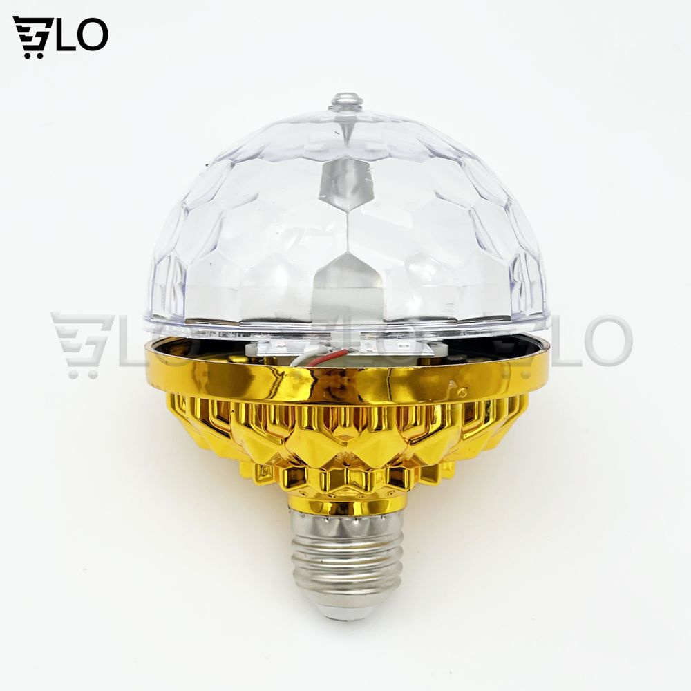 Bóng Đèn Led 7 Màu Vũ Trường Xoay Cảm Ứng