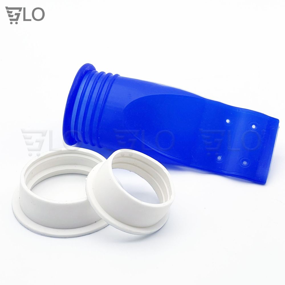 Bộ Van Ngăn Mùi Hôi Cống Kèm Nắp Nhựa, Phụ Kiện Phễu Cao Su Silicon Lắp Thoát Sàn Nhà Tắm Phòng Vệ Sinh Chống Côn Trùng