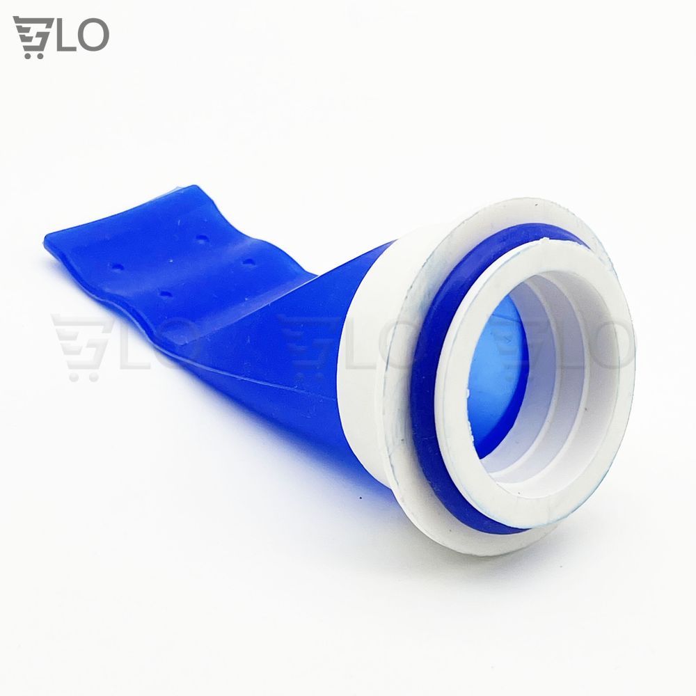 Bộ Van Ngăn Mùi Hôi Cống Kèm Nắp Nhựa, Phụ Kiện Phễu Cao Su Silicon Lắp Thoát Sàn Nhà Tắm Phòng Vệ Sinh Chống Côn Trùng
