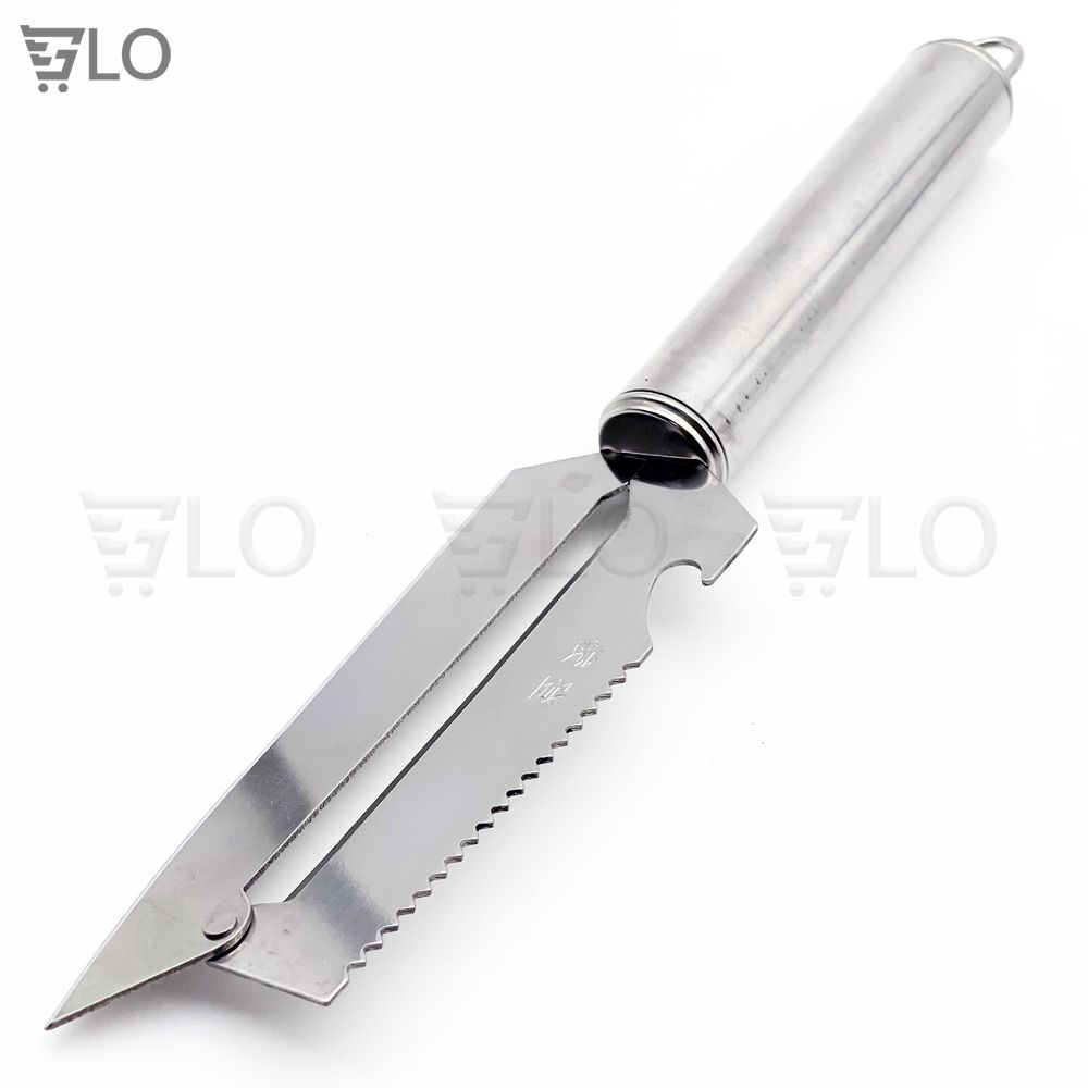 Dao Bào 2 Lưỡi, Khui Nắp Hộp Đa Năng 5 In 1