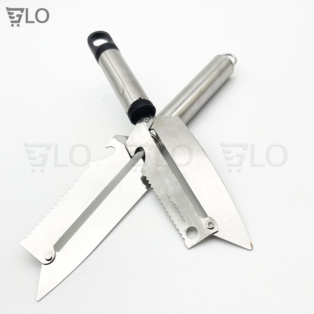 Dao Bào 2 Lưỡi, Khui Nắp Hộp Đa Năng 5 In 1