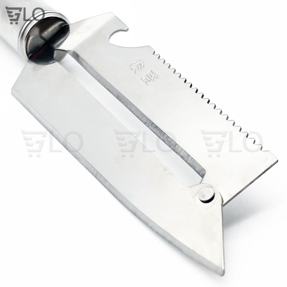 Dao Bào 2 Lưỡi, Khui Nắp Hộp Đa Năng 5 In 1