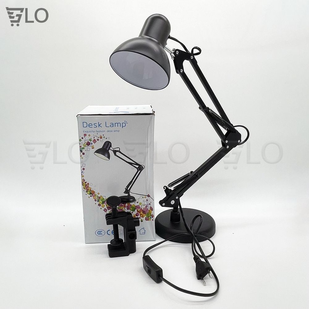 Đèn Chụp Kẹp Bàn Học Kéo Dài Lexar Pixar Kèm Bóng LED Trắng 10W Chống Cận Cho Bé