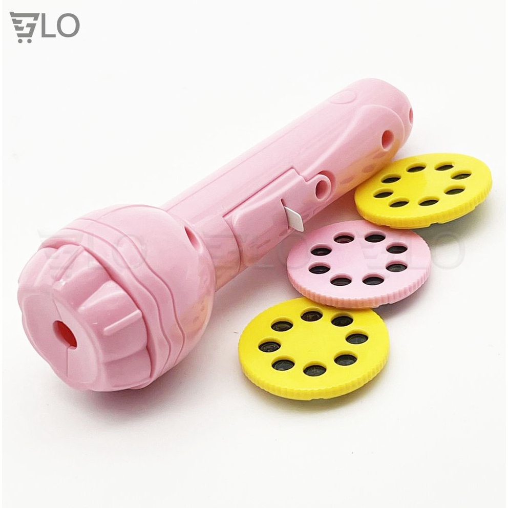 Đèn Pin Chiếu Ảnh 24 Hình Cho Bé
