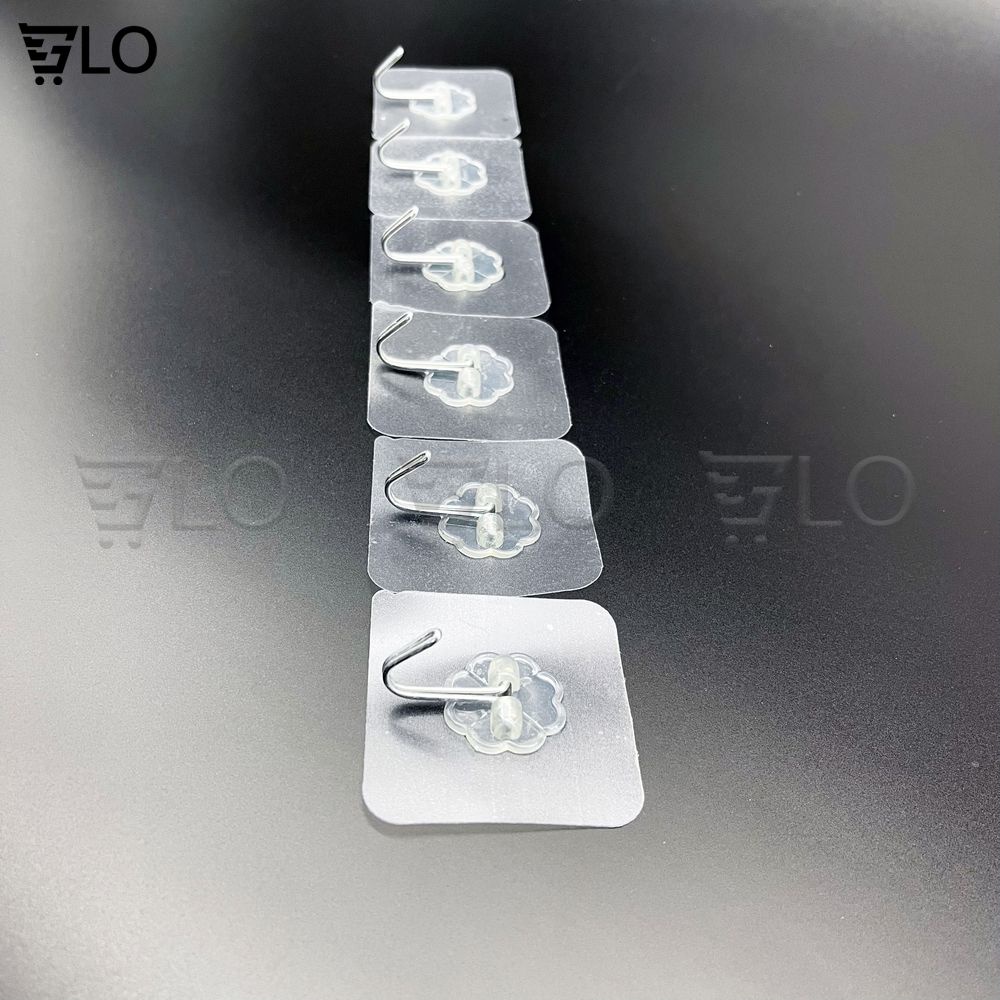 Combo 10 Móc Treo Keo Dán Dính Tường Tiện Dụng