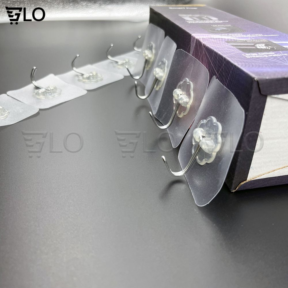 Combo 10 Móc Treo Keo Dán Dính Tường Tiện Dụng