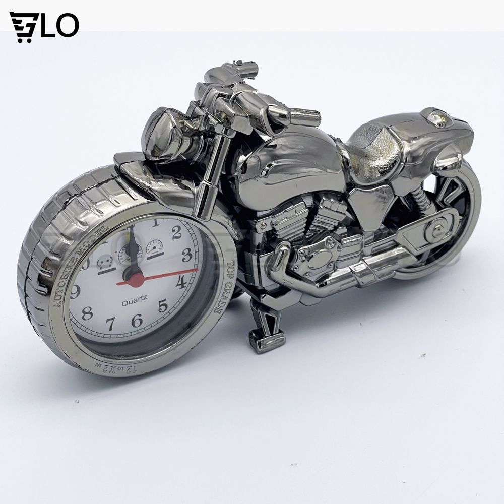 Đồng Hồ Để Bàn Kiểu Cổ Hình Xe Moto Phân Khối Lớn