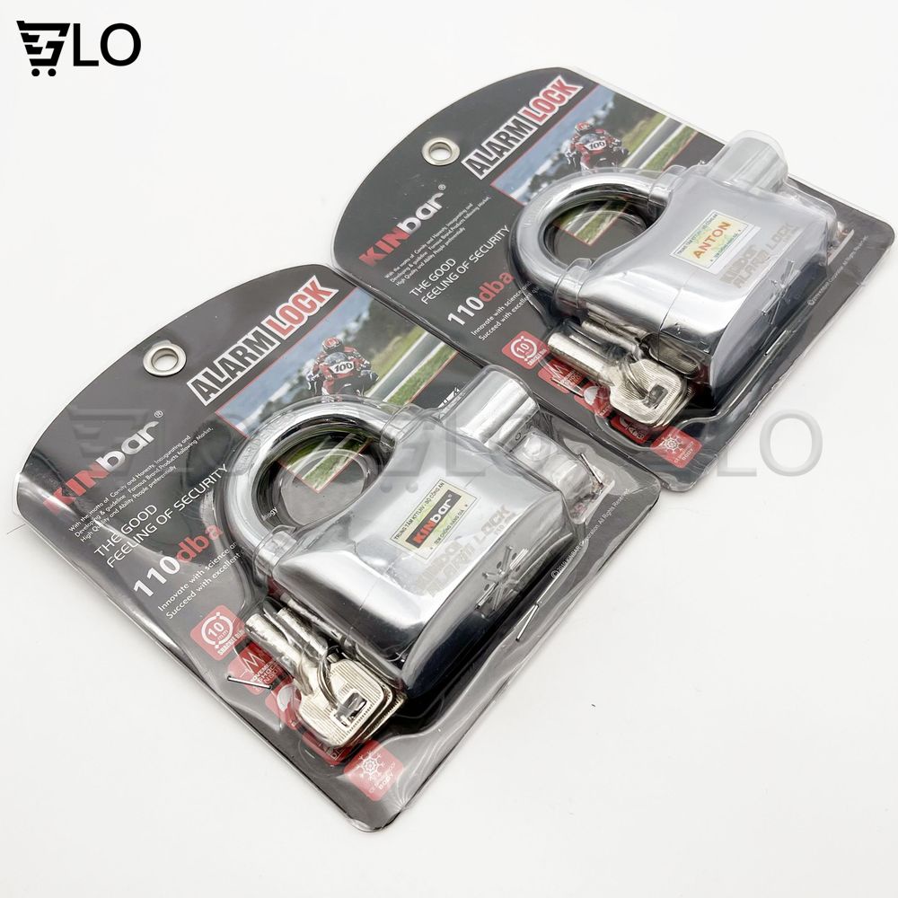 Khoá Kinbar 110db Báo Động Chống Trộm Chính Hãng