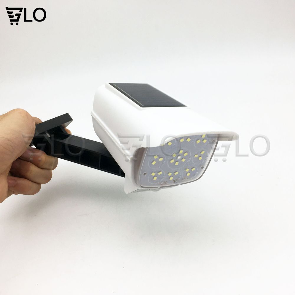[Chống Trộm] Đèn Cảm Biến Chuyển Động Năng Lượng Mặt Trời Hình Camera 77 Đèn LED, Chống Nước Tuyệt Đối CL-877B 180W