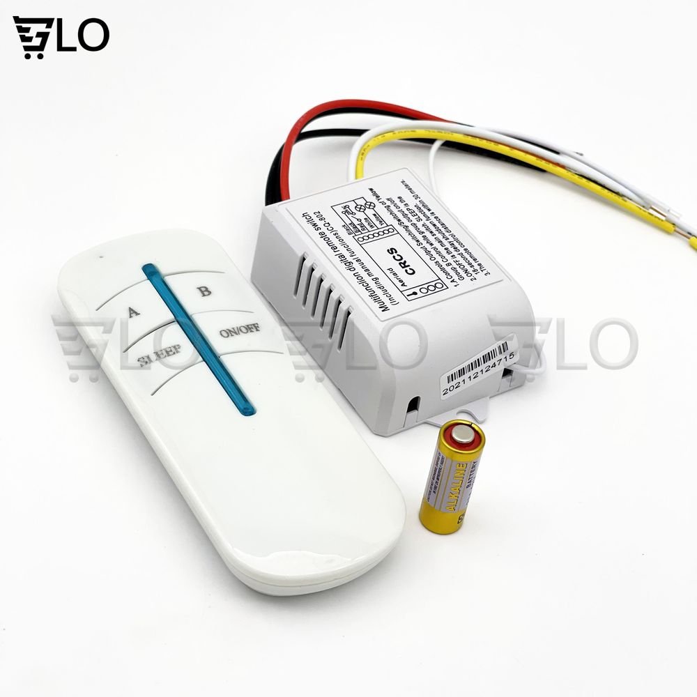 Công Tắc Điều Khiển Từ Xa Không Dây Sóng RF Xuyên Tường