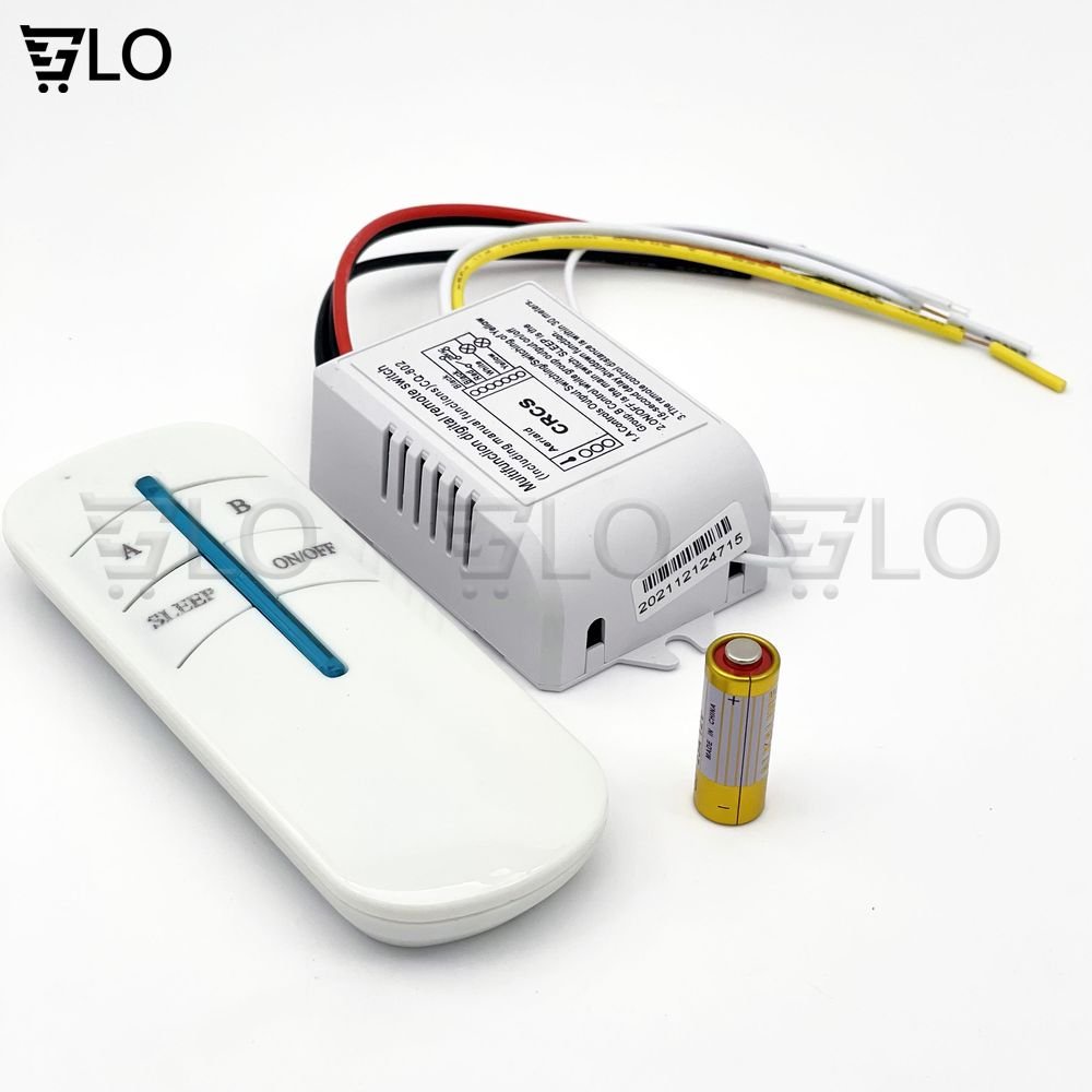 Công Tắc Điều Khiển Từ Xa Không Dây Sóng RF Xuyên Tường