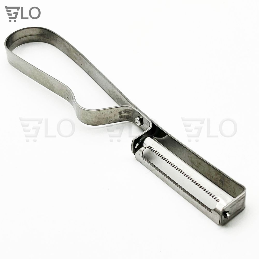 Dụng Cụ Dao Bào Gọt Vỏ Trái Cây 16x2.5cm Inox