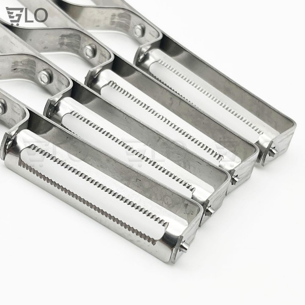Dụng Cụ Dao Bào Gọt Vỏ Trái Cây 16x2.5cm Inox