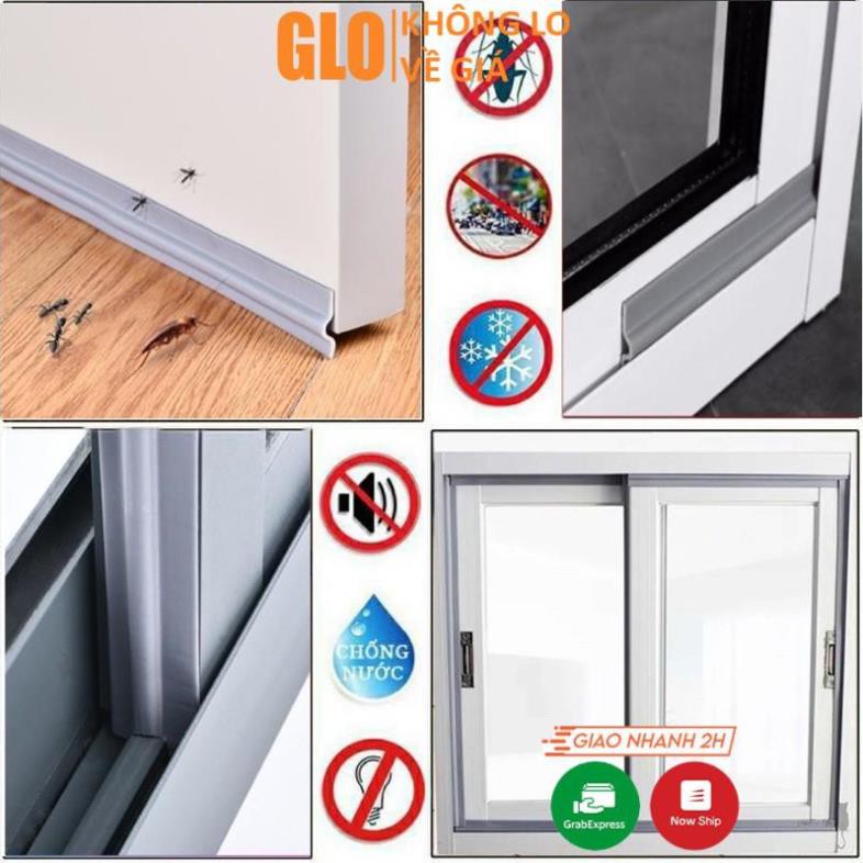 Ron Xốp Dán Che Khe Cửa Sổ Chắn Gió Lùa, Chặn Đáy Chân Cửa, Cách Nhiệt, Chống Ồn, Côn Trùng