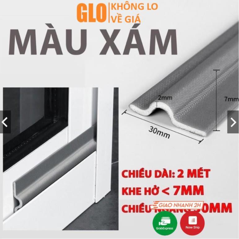 Ron Xốp Dán Che Khe Cửa Sổ Chắn Gió Lùa, Chặn Đáy Chân Cửa, Cách Nhiệt, Chống Ồn, Côn Trùng