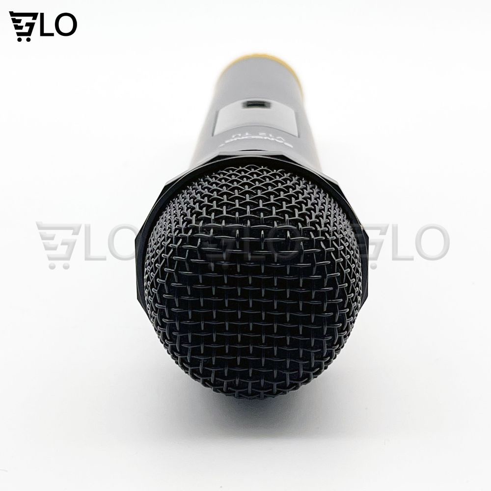 Micro Không Dây Đa Năng Zansong V12 Màn Hình Led Chống Hú Tốt, Hút Âm