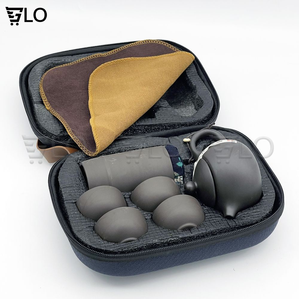 Bộ Bình Trà Có Túi Đựng Đi Du Lịch