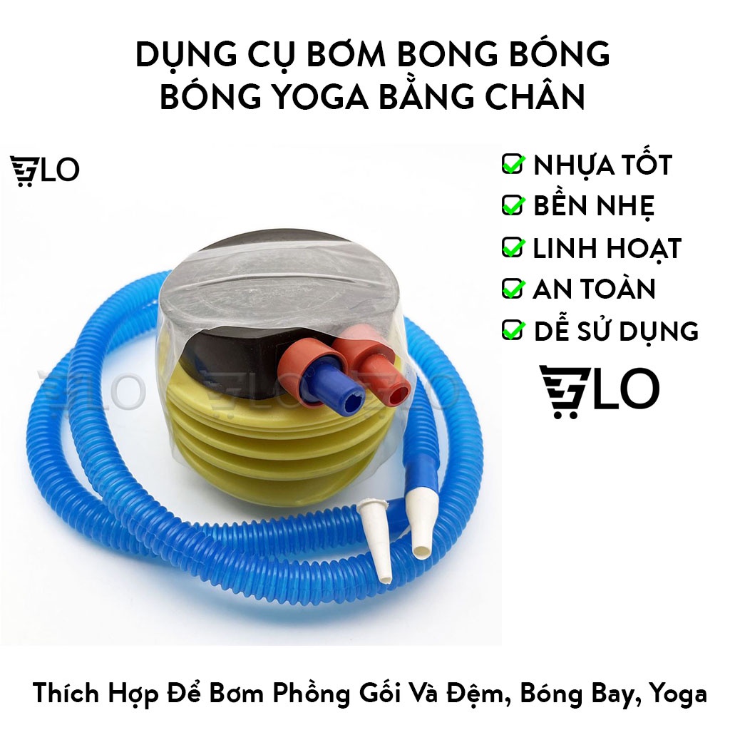 Dụng Cụ Bơm Bong Bóng, Bóng Yoga Bằng Chân