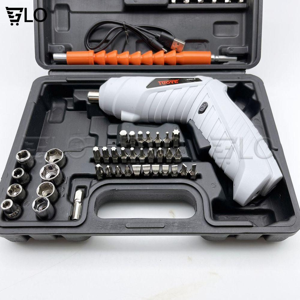 Bộ Máy Khoan Mini Cầm Tay Touye Đầy Đủ Phụ Kiện Đa Năng