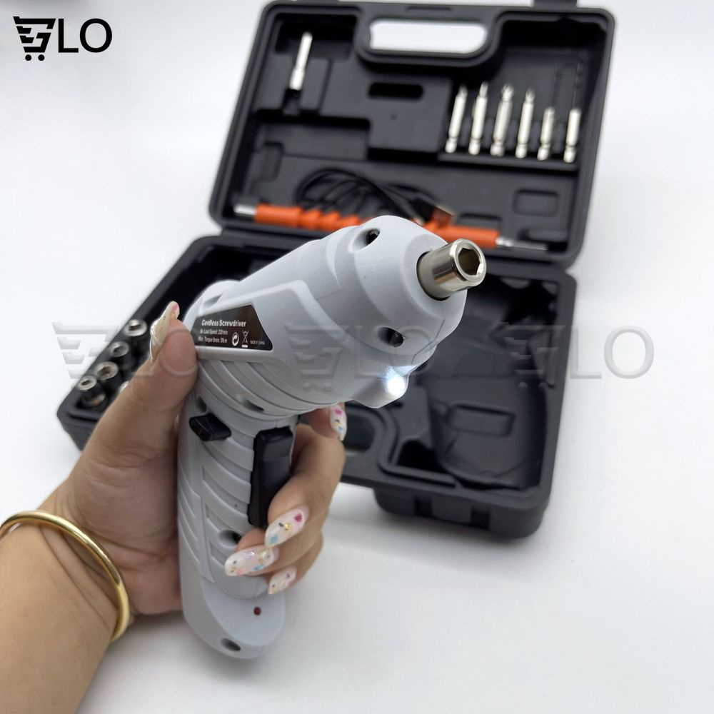 Bộ Máy Khoan Mini Cầm Tay Touye Đầy Đủ Phụ Kiện Đa Năng