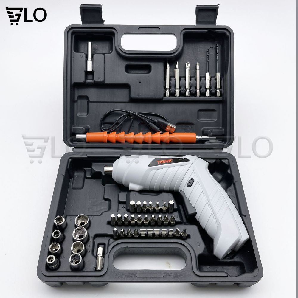 Bộ Máy Khoan Mini Cầm Tay Touye Đầy Đủ Phụ Kiện Đa Năng