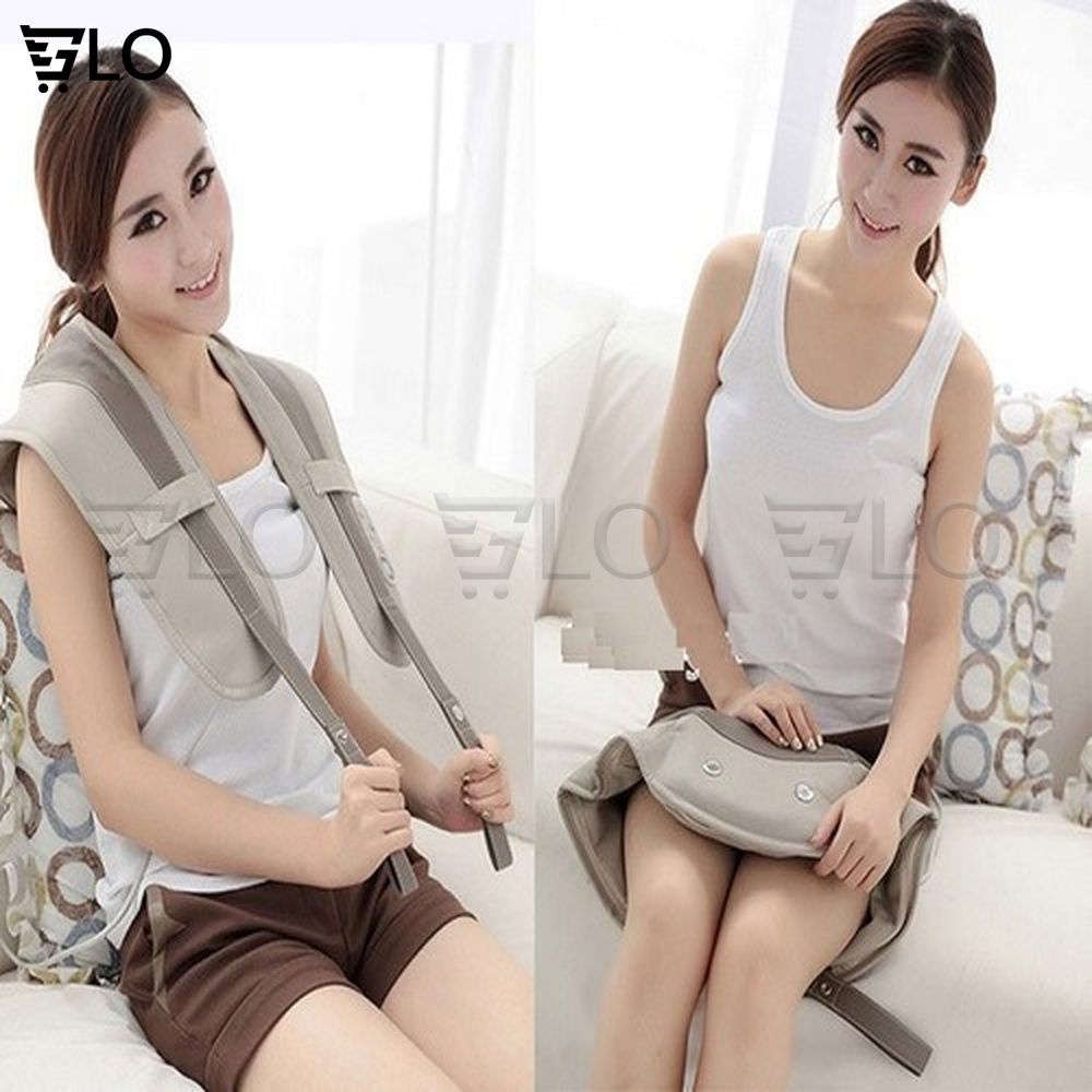 Đai Massage Đấm Lưng Vai Cổ Neck W-808