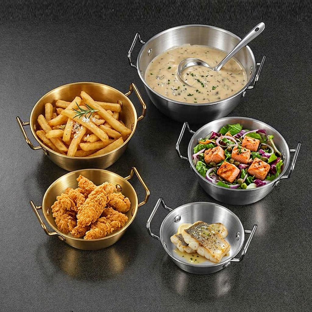 Tô đựng đồ ăn vặt, đựng khoai tây chiên, gà rán, salad, đựng sốt chấm bò, topping đồ nướng PBCP12