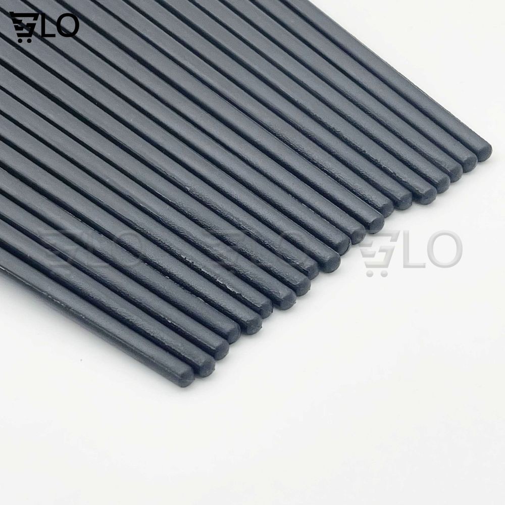 Bộ 10 Đôi Đũa Mạ Vàng, Đũa Hợp Kim Chống Mốc Hàn Quốc