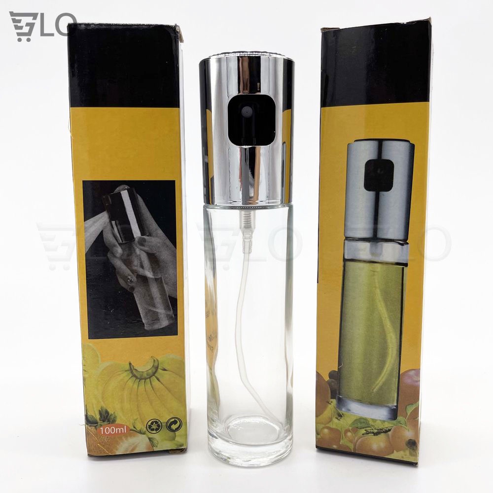 Chai Xịt Thủy Tinh Đựng Dầu 100ml Giúp Món Nướng Thơm Ngon Và Không Bị Khô