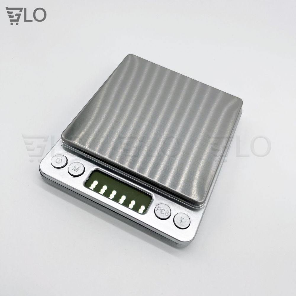 Cân Tiểu Ly 0.5Kg/1Kg/3Kg Cao Cấp Độ Chính Xác Cao(Tặng Kèm 2 Pin AAA, 2 Khay Nhựa)