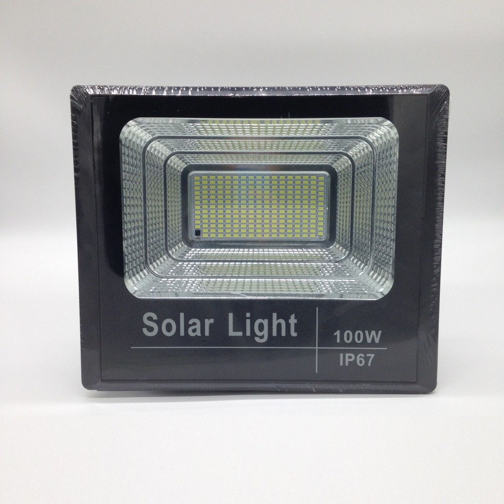 Đèn Led Pha Năng Lượng Mặt Trời 100W