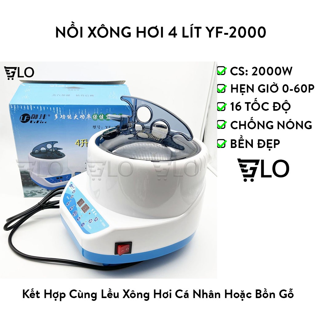 Nồi Xông Hơi 4 Lít YF-2000