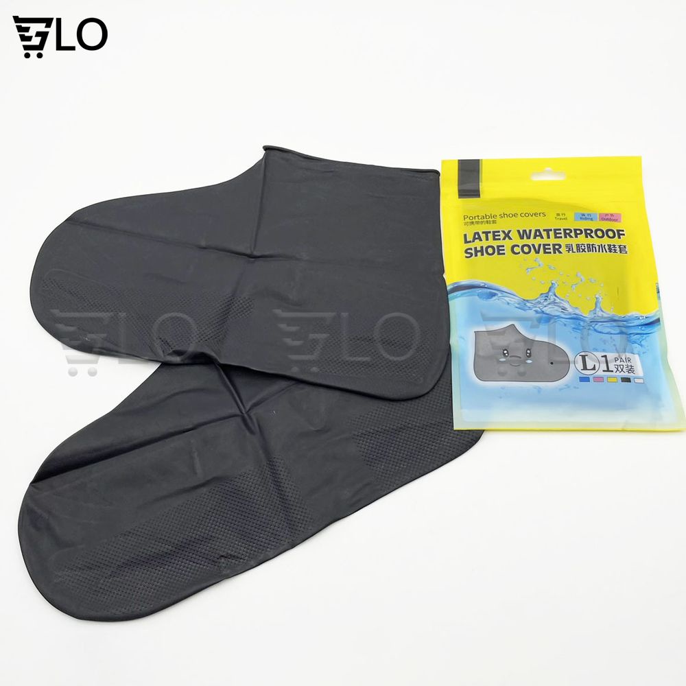 Bao Bọc Giày Cao Su Đi Mưa Siêu Co Giãn