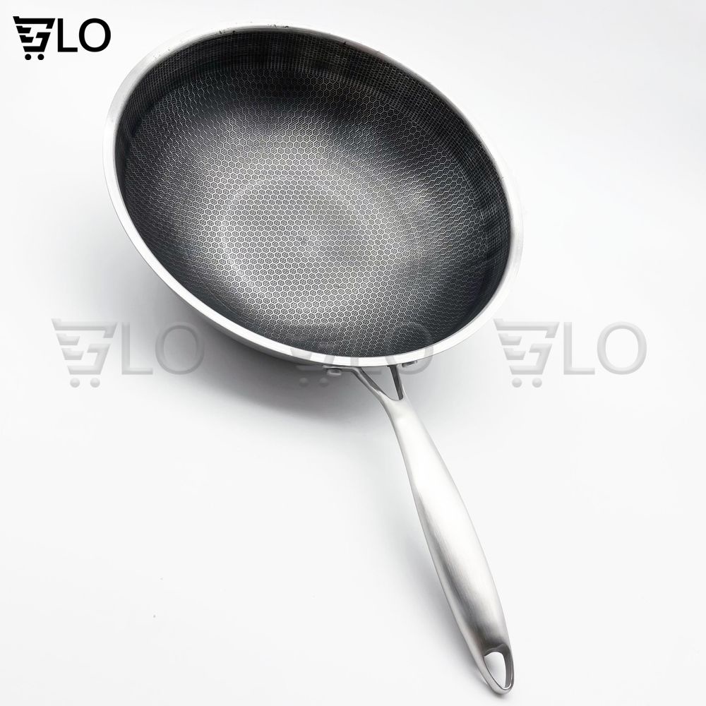 Chảo Siêu Chống Dính Sâu Lòng Lưới Tổ Ong 32cm