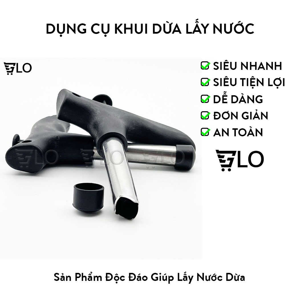 Dụng Cụ Khui Dừa Lấy Nước Siêu Nhanh