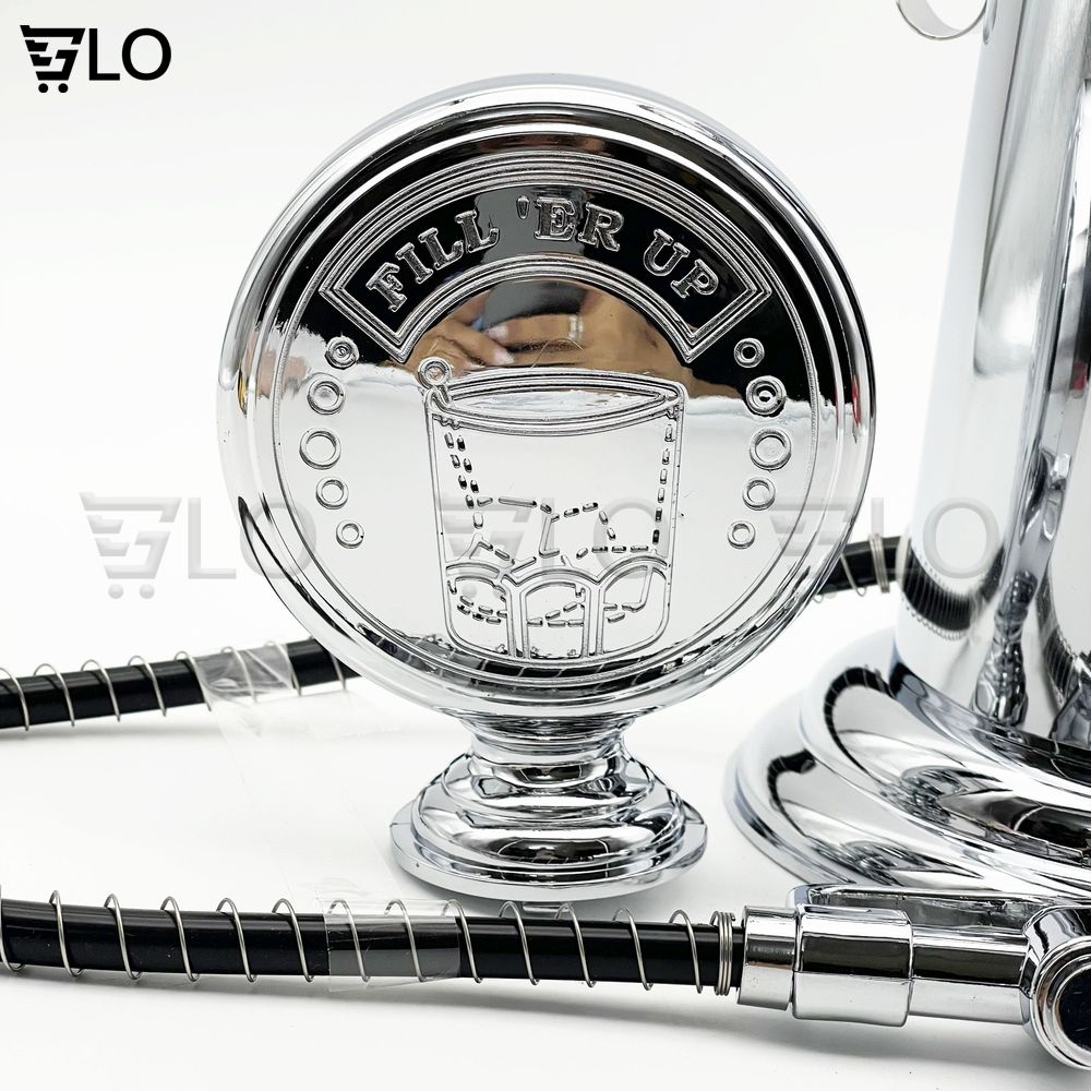 Bình Rót Bia Rượu Bar Butler Hình Cây Xăng 1 Vòi Bơm