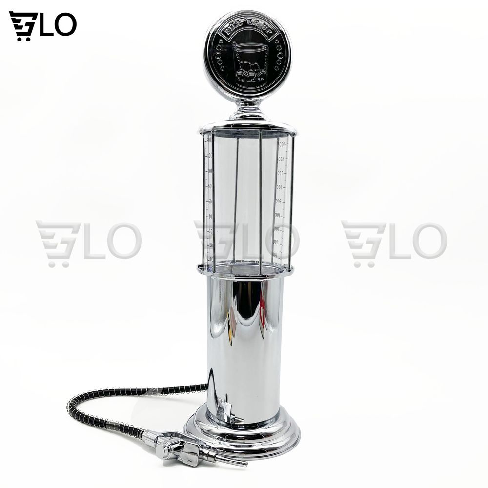Bình Rót Bia Rượu Bar Butler Hình Cây Xăng 1 Vòi Bơm