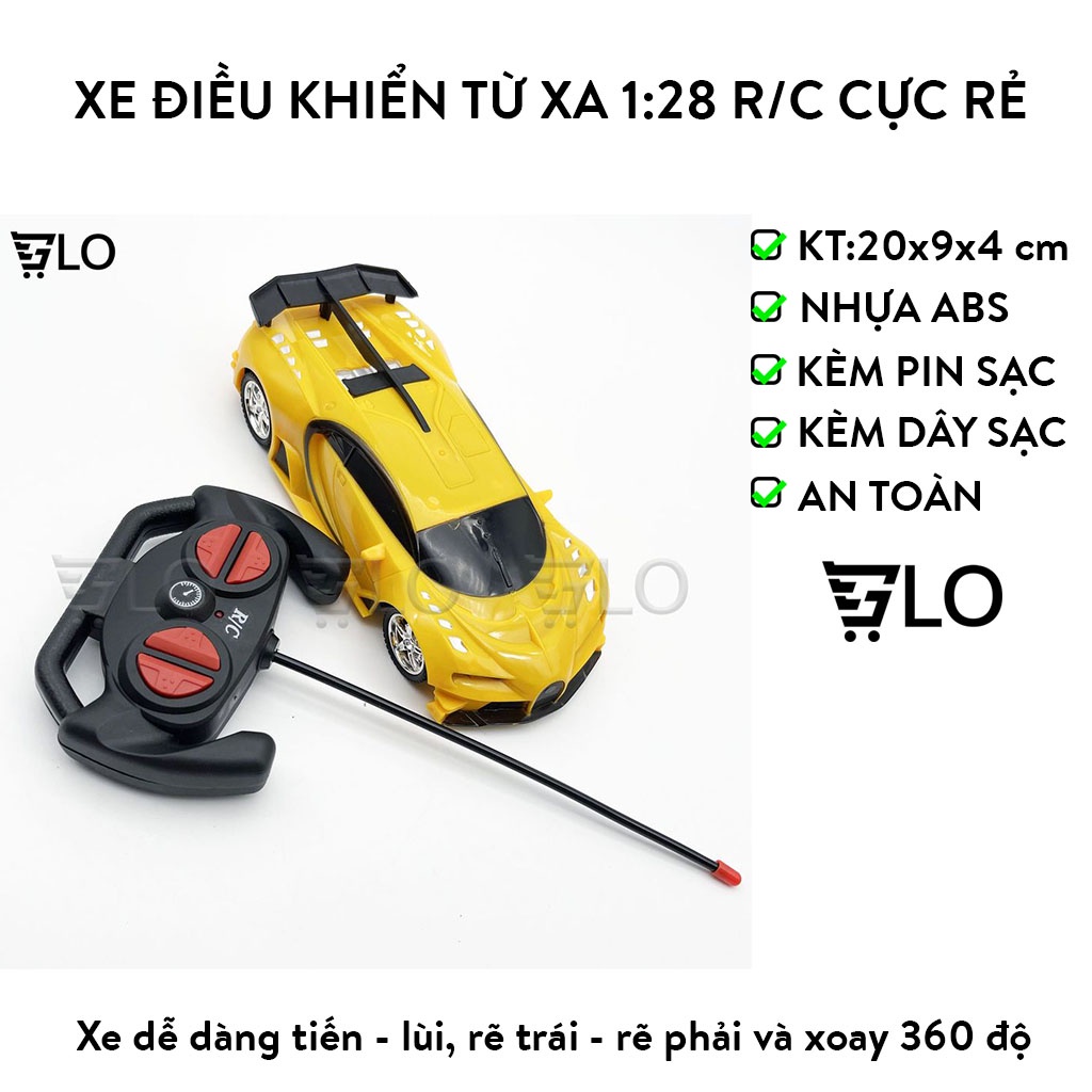 Xe Điều Khiển Từ Xa 1:28 R/C Cực Rẻ