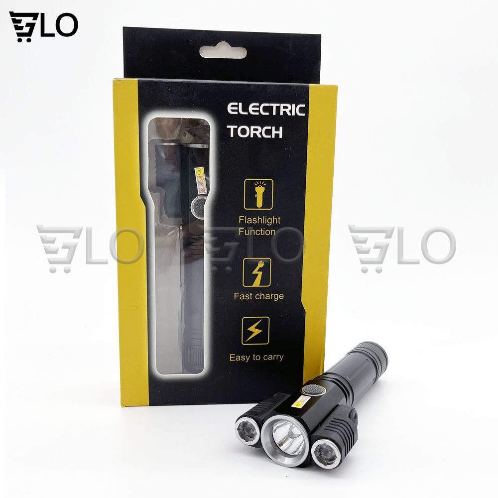 Đèn Pin Siêu Sáng Kinsach Ks-738 3 Bóng Xoay 360 Độ