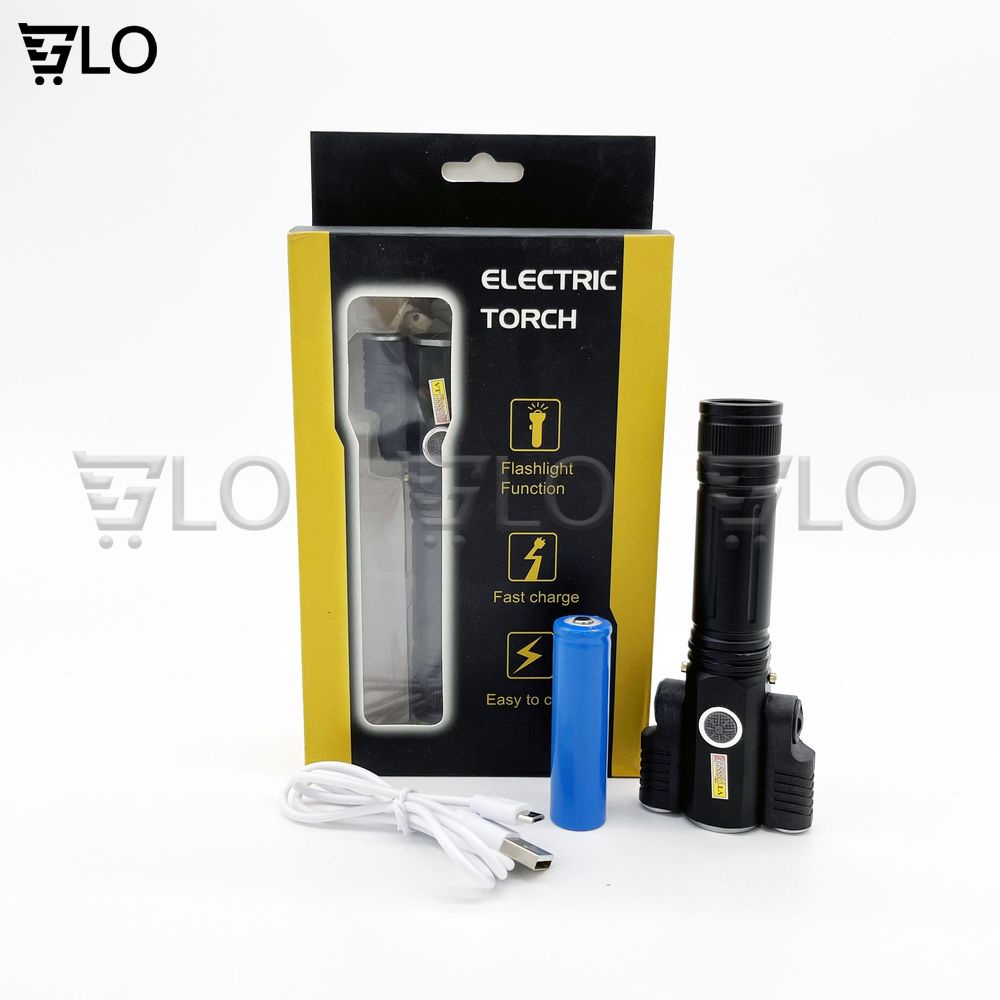 Đèn Pin Siêu Sáng Kinsach Ks-738 3 Bóng Xoay 360 Độ