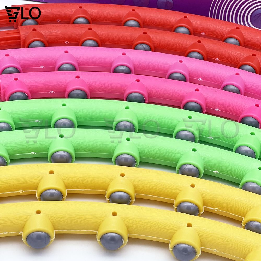 Vòng Lắc Eo Thông Minh Hula Hoop Thế Hệ Mới Giúp Giảm Mỡ Bụng, Điều Hòa Nhịp Tim, Massage Cơ Bụng